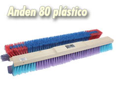 Escobillon Anden Plástico 80cm 